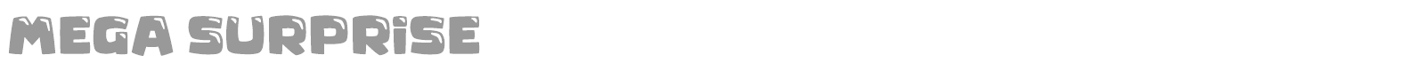 Mega Surprise font preview